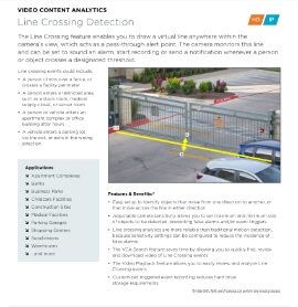 Line Crossing Detection in Athens,  GA